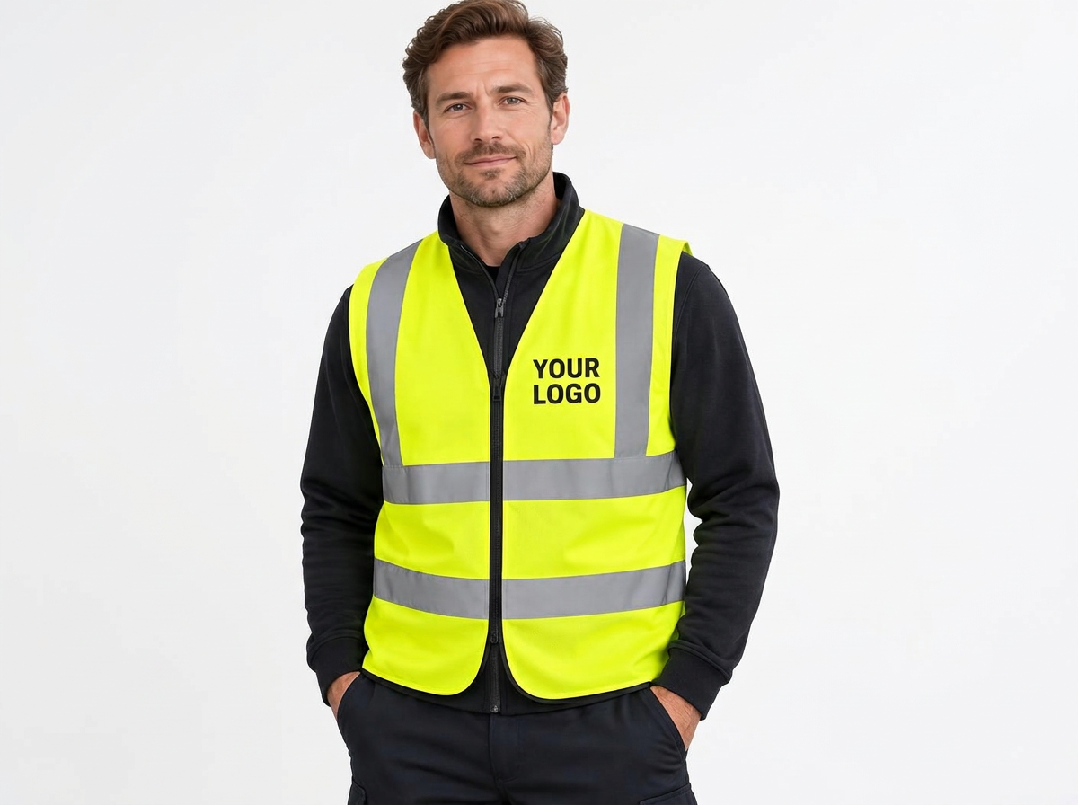 Warnweste bedrucken, Arbeitskleidung